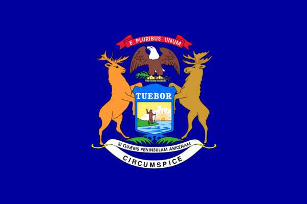 Politician Serving From Prison Michigan State Flag