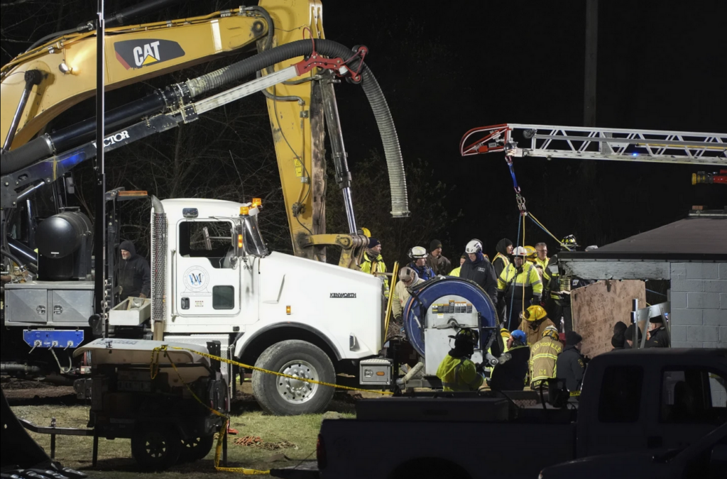 Grandmother falls into sinkhole in Pa